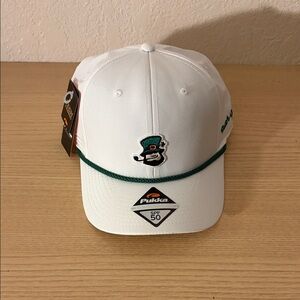 Pukka White and Green Men's Hat